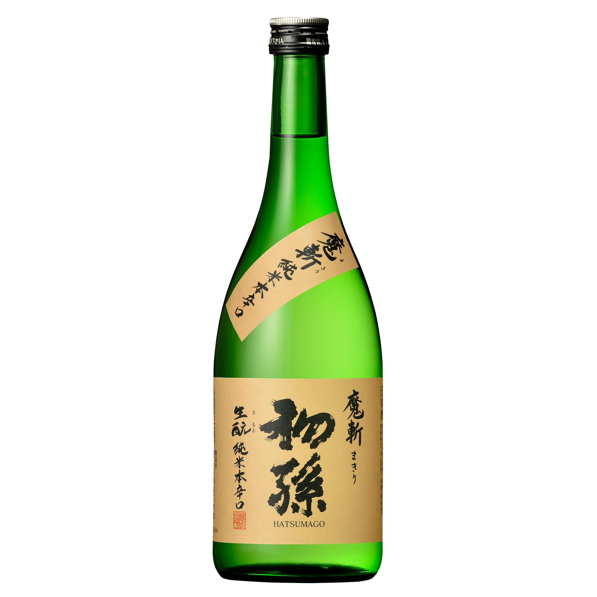 Amazon.co.jp: 初孫 日本酒 純米酒 魔斬 (まきり) 720mL : 食品・飲料